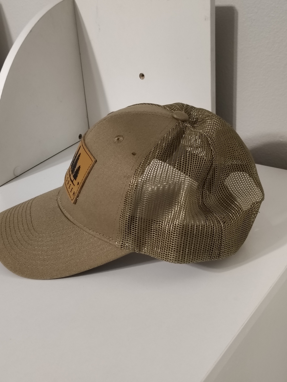 Port Authority, Riley Green Patch Mesh-Back Cap - Picture 3 of 5